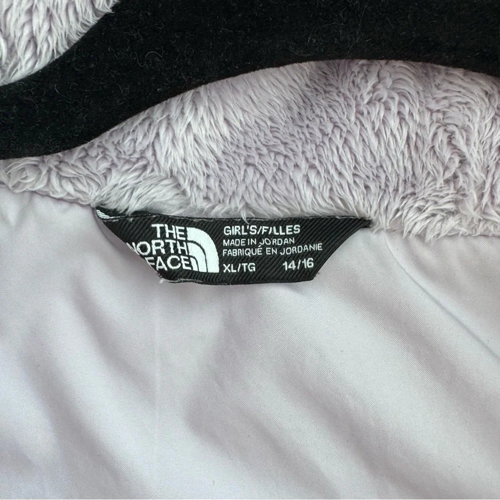 The North Face Girls' Sherpa Ny-Ion Mashup Jacket - Lavender Fog XL 14/16